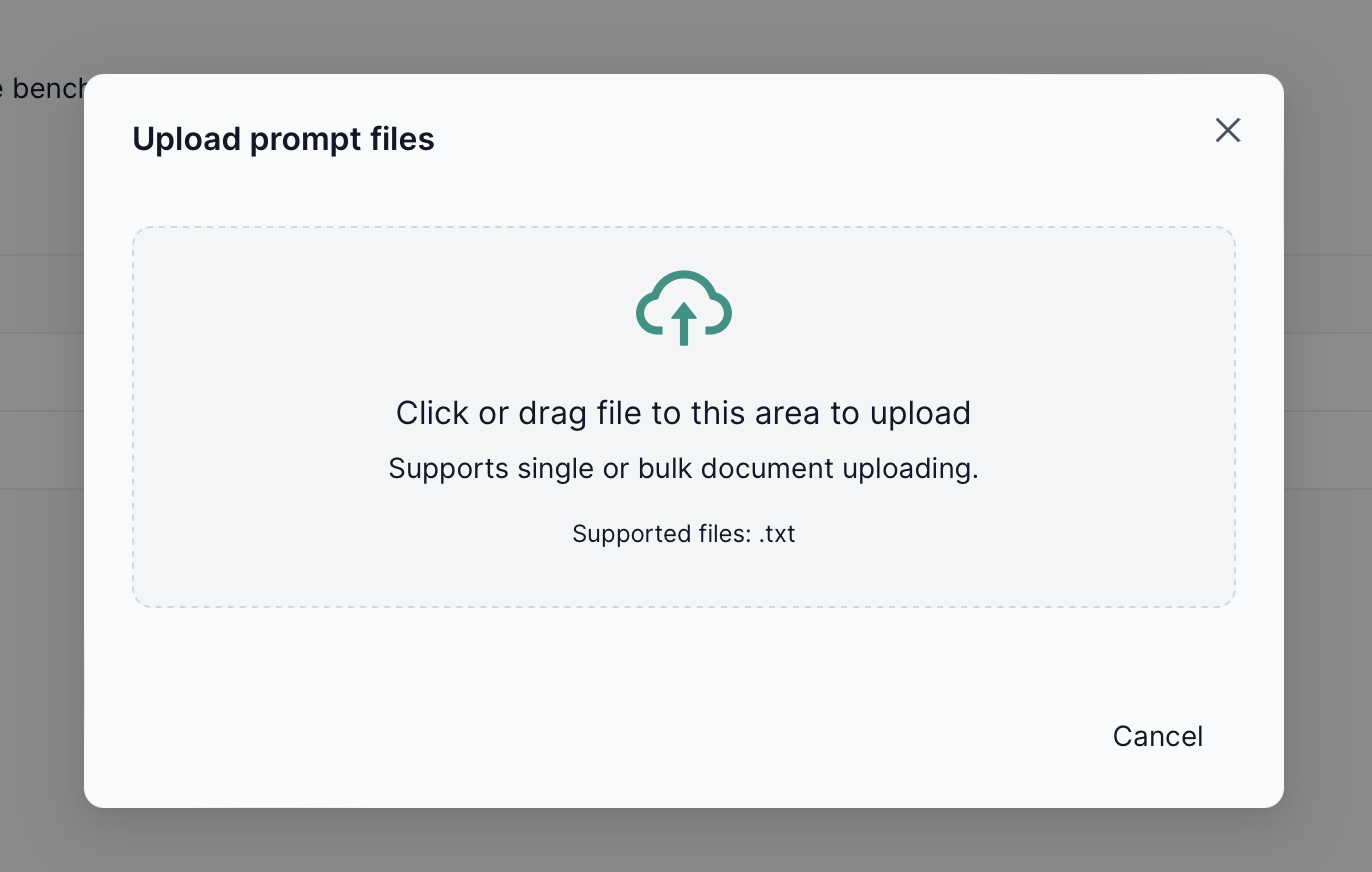 Upload Prompt Files